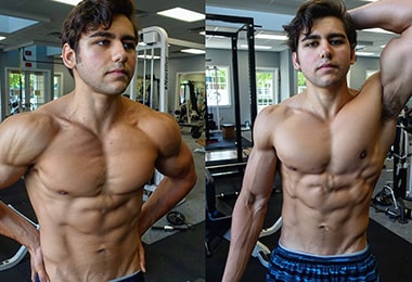 Aseel Soueid Posing in 2 Different Poses